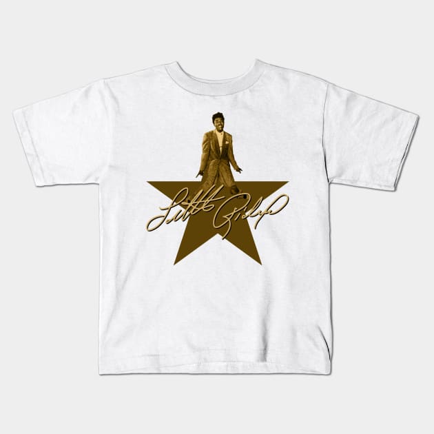 Little Richard - Signature Kids T-Shirt by PLAYDIGITAL2020